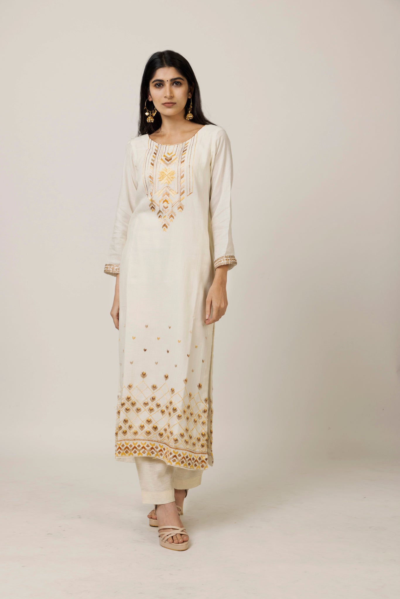 2 Punjab  - Long kurta set