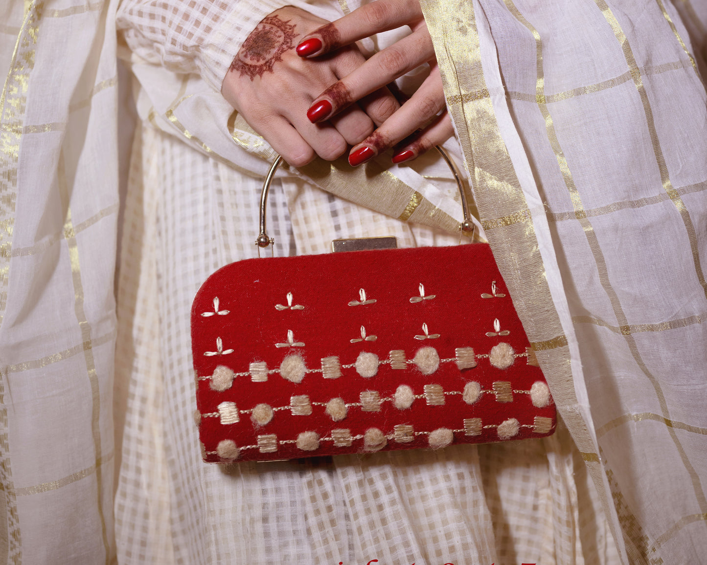 Peacock Clutch - Pehla purse